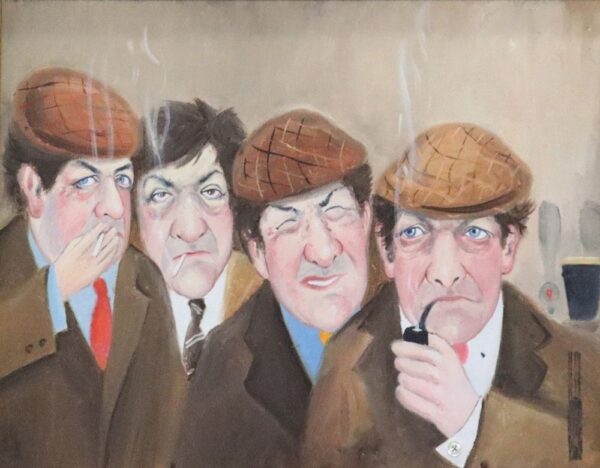 333 John Schwatschke - Oil on Canvas - Playing with Fire