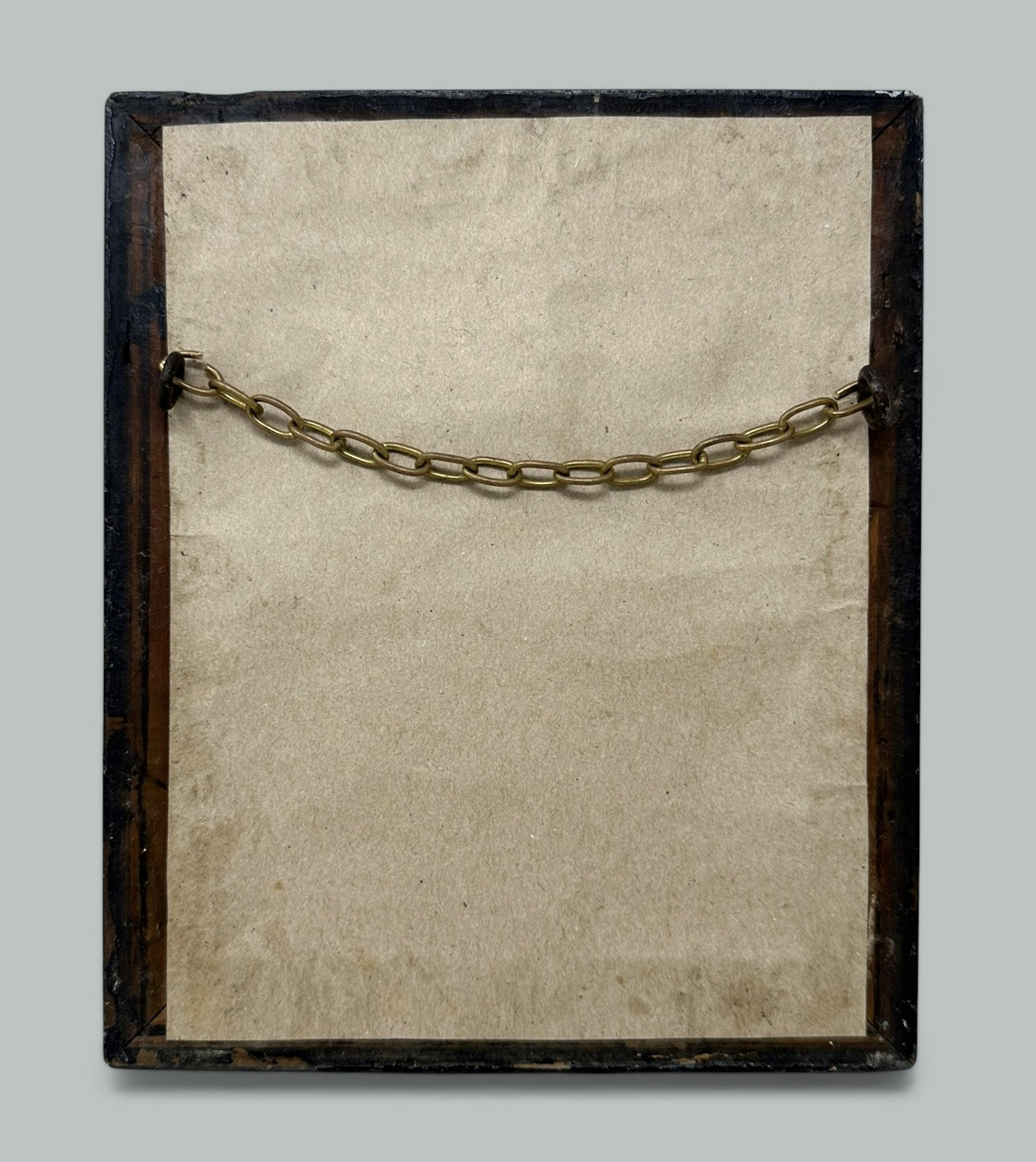 596 Antique Bronze Ebony Framed Plaque Portrait of Actor Sir Henry Irving 1838-1905 - Image 5