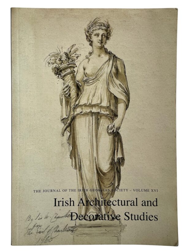 M007 Irish Georgian Society – Irish Architectural and Decorative Studies – Vol. 16