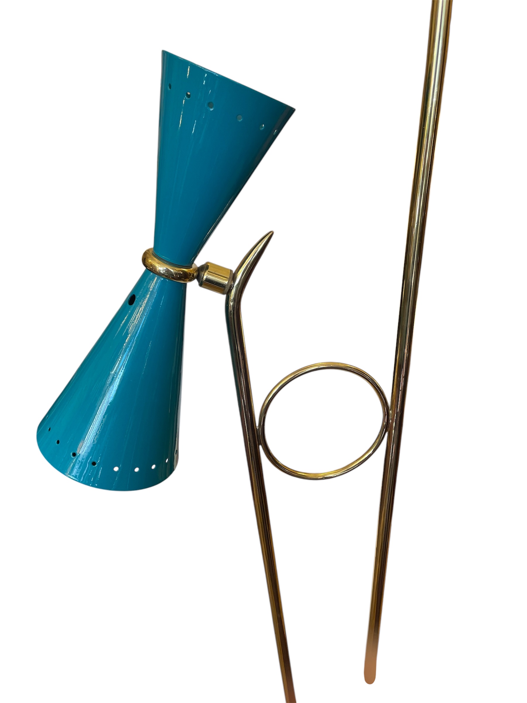 M010 Superb Quality Italian Floor Lamp - 1950's - Sourced Italy - Image 2