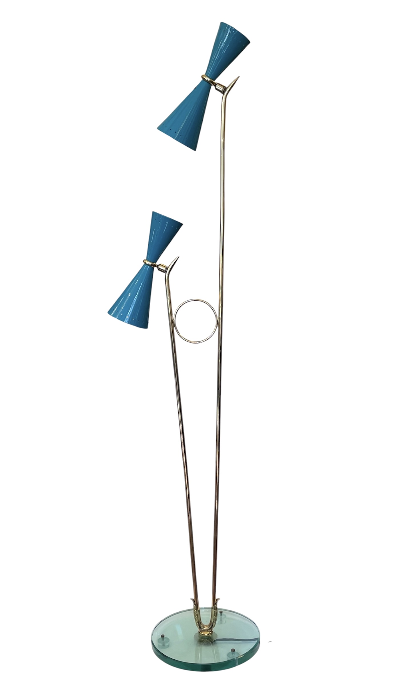 M010 Superb Quality Italian Floor Lamp - 1950's - Sourced Italy