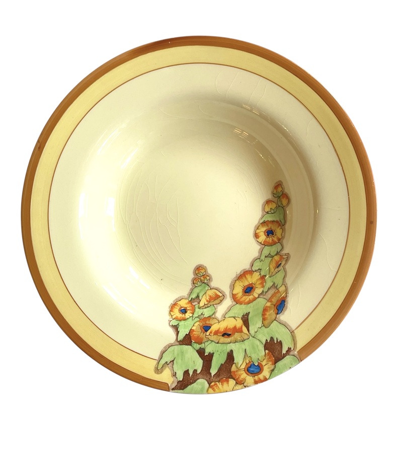 598 Clarice Cliff - Sunshine Bowl - Bizarre Collection - Circa 1930