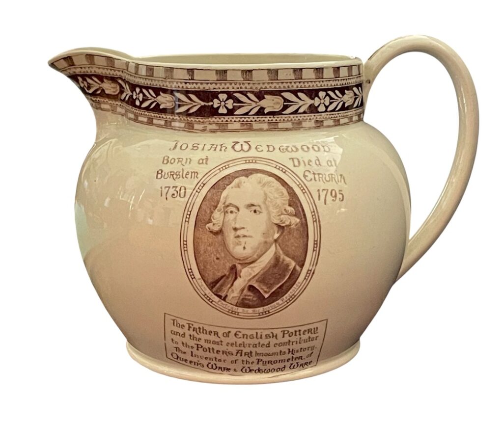 973 Commemorative Josiah Wedgwood Jug - Nineteenth Century - Stamped