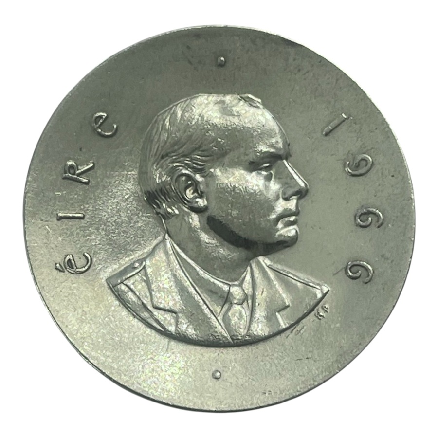 685 IRELAND. 1966, 10 Shilling, Silver - Easter Rising, Pearse, Cú Chulainn - 1916 Commemorative Coin