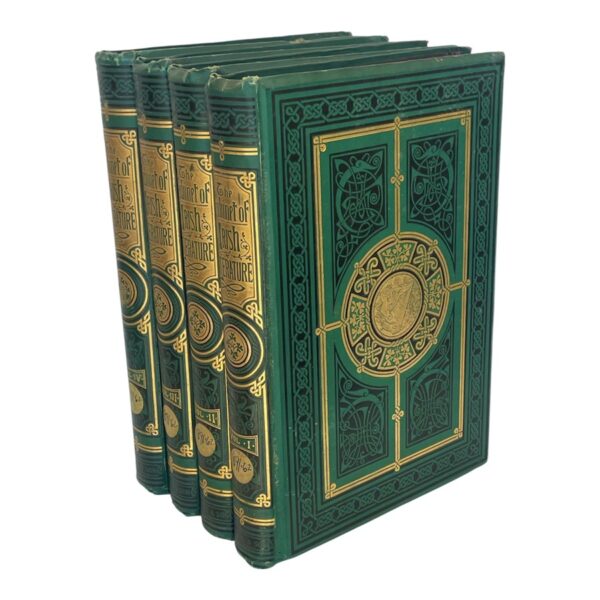 062 The Cabinet of Irish Literature: Selections from the Works of the Chief Poets, Orators, and Prose Writers of Ireland, Complete 4 Volumes