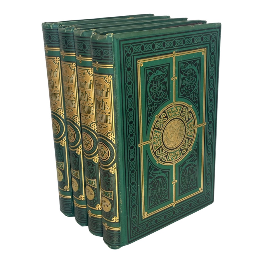 062 The Cabinet of Irish Literature: Selections from the Works of the Chief Poets, Orators, and Prose Writers of Ireland, Complete 4 Volumes