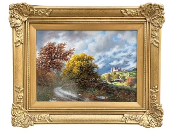 941 Daniel Van der Putten – Rock of Cashel, Tipperary – Oil Painting on Panel