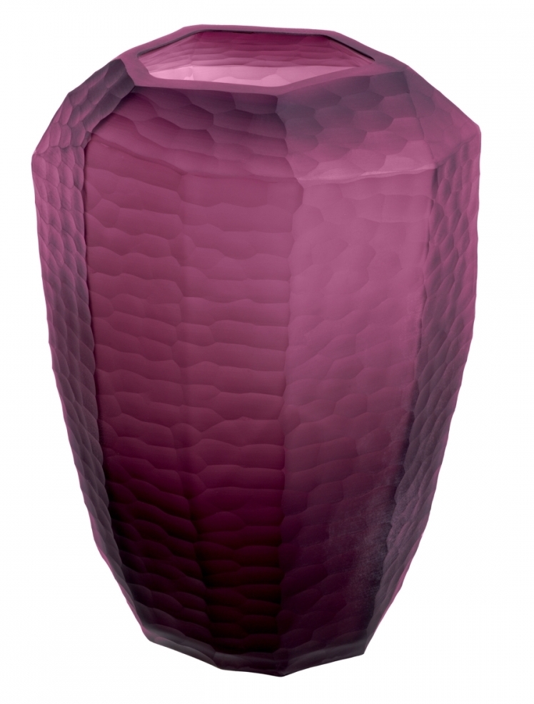 M074 Pair of Larisa Vases - Very Large - Light Purple - Modern Design - Create a sense of drama and scale in your home - Image 4