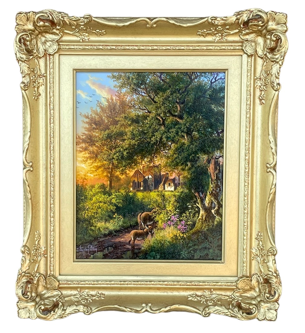 868 Daniel Van der Putten – Hore Abbey, Cashel, Tipperary – Oil Painting on Panel