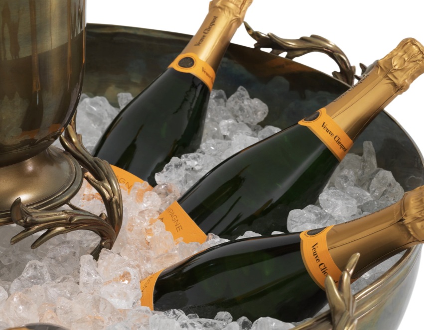 M039 Champagne Cooler Prestige XXL vintage brass finish - Very Large - Image 5
