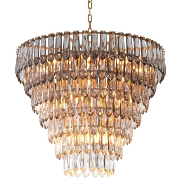 M134 Chandelier Gwendolyn - Masterclass in graduated Glamour - Ombré
