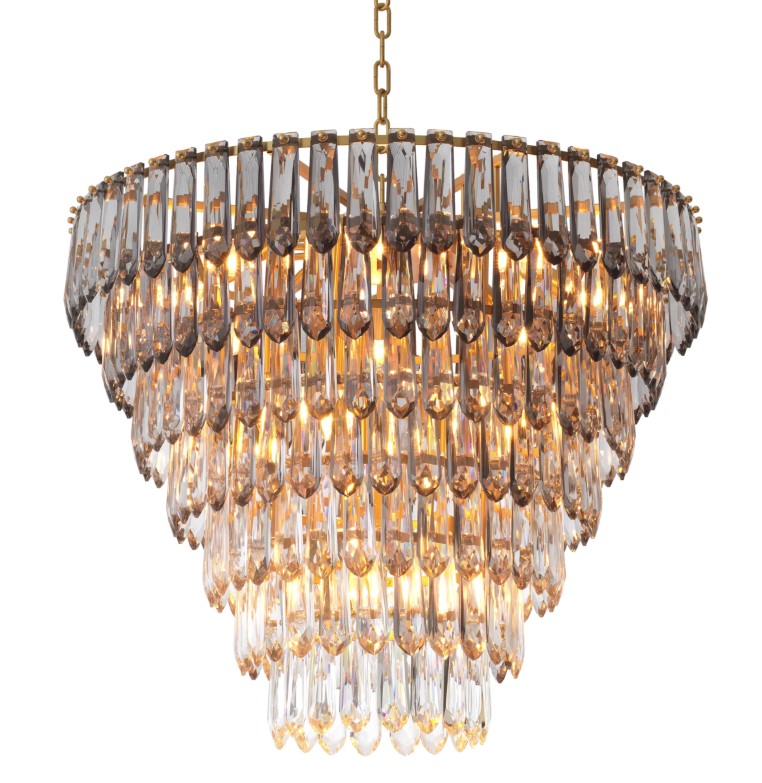 M134 Chandelier Gwendolyn - Masterclass in graduated Glamour - Ombré