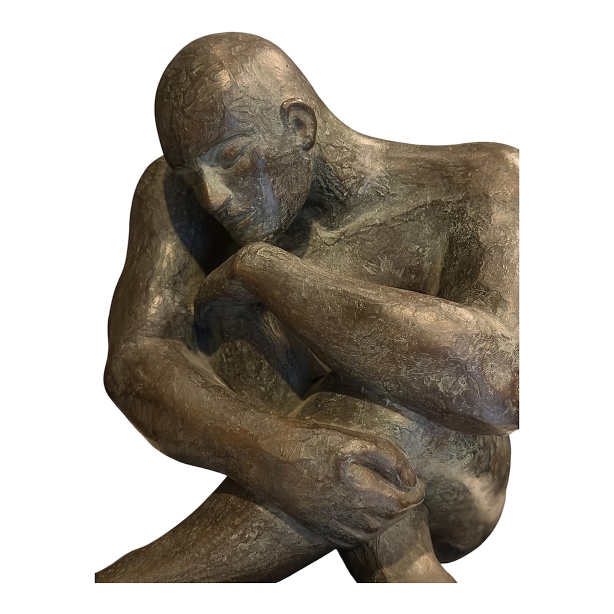 368 Bronze on Marble - 'Conquered' - Cynthia Moran Killeavey 1930-2022 - Image 2